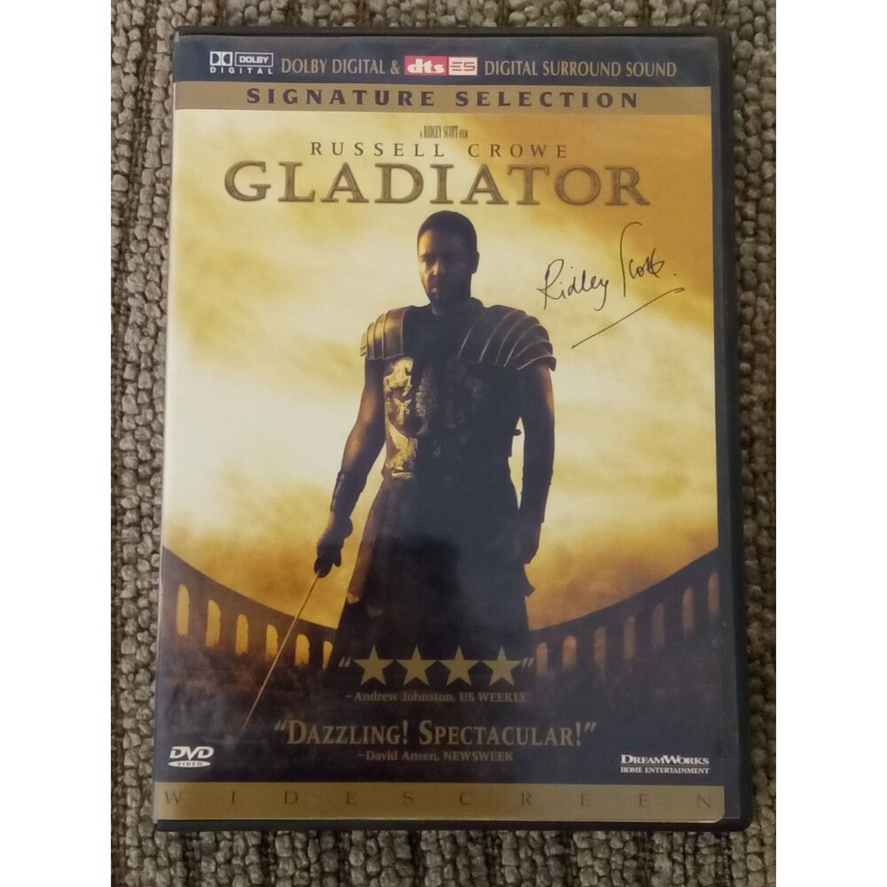 Gladiator (Widescreen DVD) - Award-Winning Epic - Collector’s Must-Have
